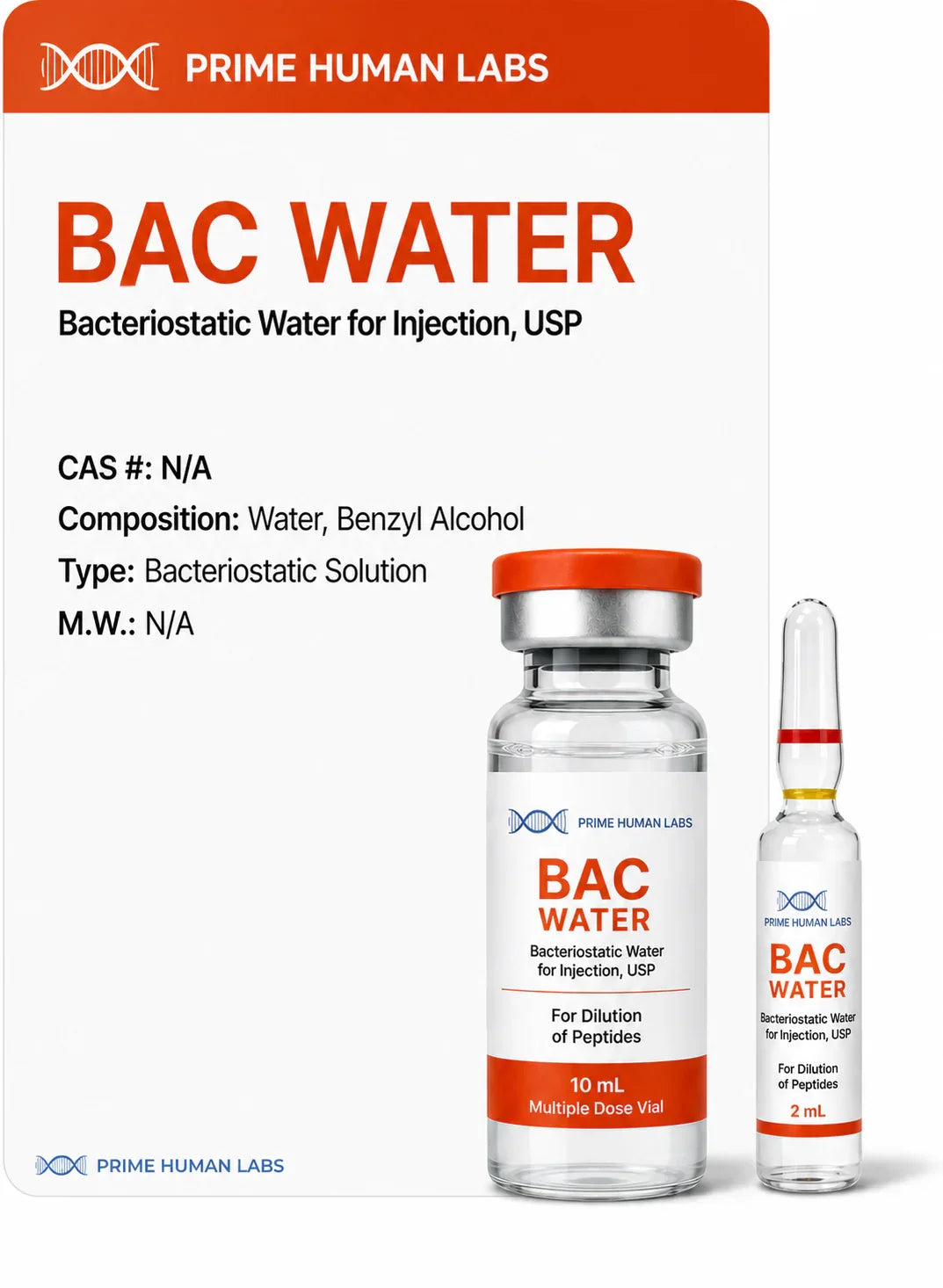Buy BAC Water for Peptides in India